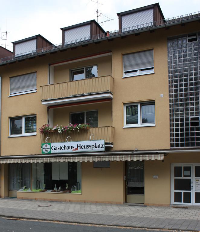Gaestehaus Am Heuss-Platz 에를랑겐 외부 사진
